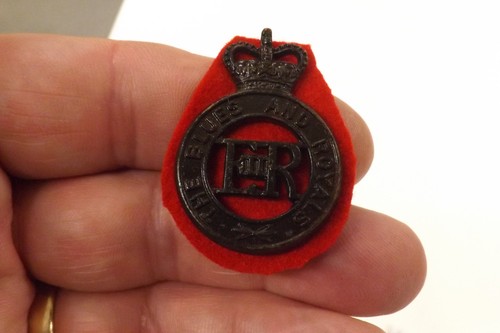 Military badge the blues - badge, and