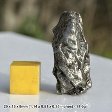 Real space meteorite rock - nickel-iron campo del cielo