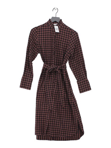 Cos shirt midi dress brown - cos, in