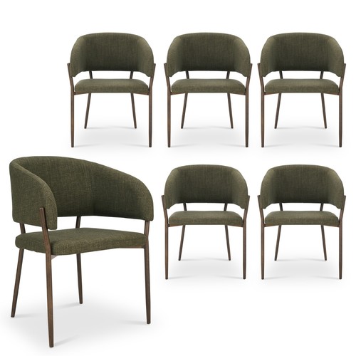Dining chairs set green - chairs,
