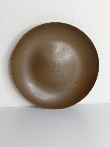 Vintage solid copper circular - solid,