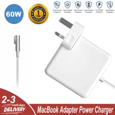 60W Magnetic L AC Adapter Laptop Charger For Apple MacBook Pro 13" A1278 UK Plug
