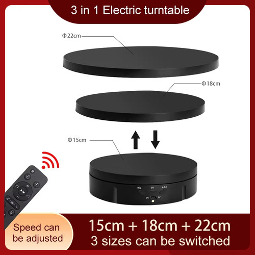 Jewelry rotating turntable - rotating,