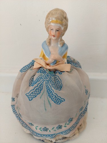 Vintage porcelain half - vintage, doll