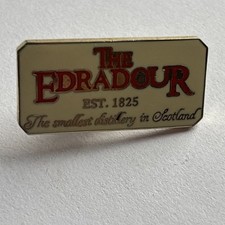The Edradour Metal Badge. 