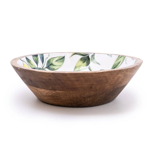 Lemon inlay enamelled - lemon, mango