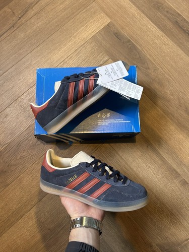 Adidas gazelle indoor - adidas, navy/red