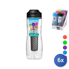 6X Tritan Infuser Bottles