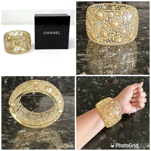 Chanel clear resin/lucite
