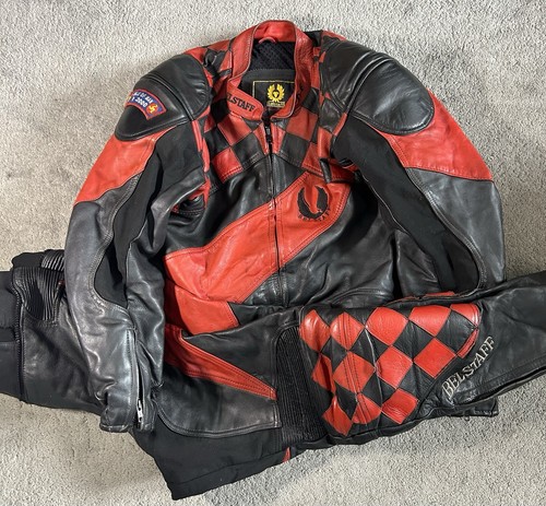 Vtg belstaff motor cycle suit - belstaff,