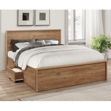 Wooden drawer storage bed - wooden,