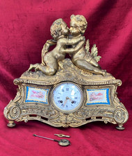 Antique French Ormolu 8 Day