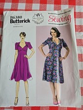 Butterick B6380 Vintage Style Dress Pattern Size 6-22 Patterns By Gertie
