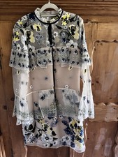 ERDEM Lyndell Silk Long Slve