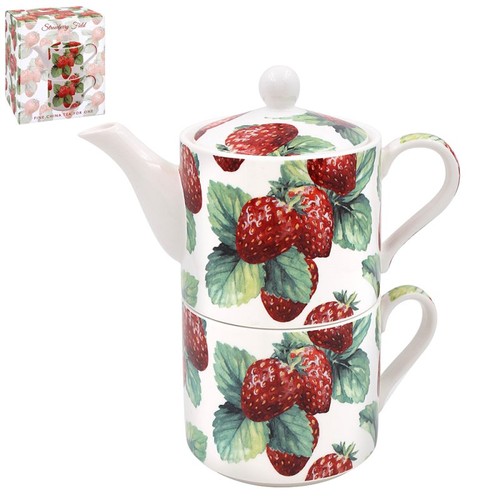 Ceramic tea for one single - ceramic,