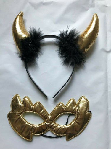 Halloween devil horns headband - halloween,