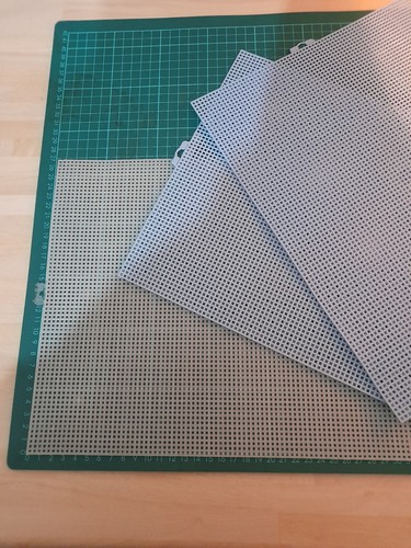 Plastic mesh canvas - canvas, sheets