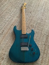 Kramer Pacer 1981 Trans Blue One of The First Made In USA - A PLATE