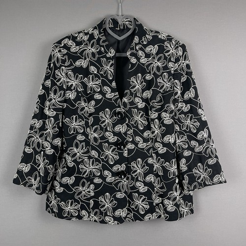 Ewm linen blend jacket size - blend,
