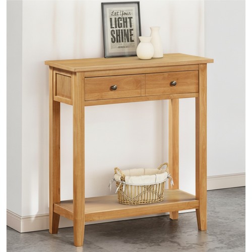 Aston wide wooden console - wooden,
