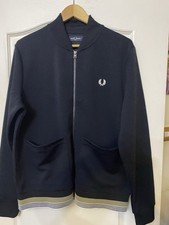 Fred Perry Mens Jacket Navy -