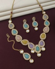Kundan Necklace Earring Set