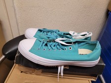 Converse All Star Low Trainers In Turquoise Size UK 9