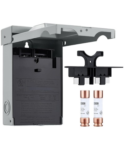 Fused amp disconnect box - fused, 60