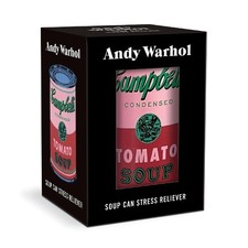 Galison Warhol Soup Can Stress