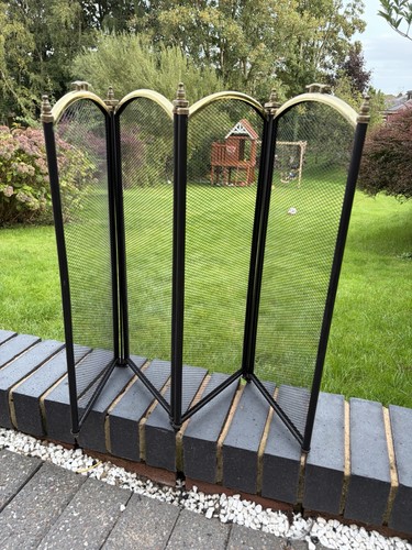 Folding panel black gold - folding, &
