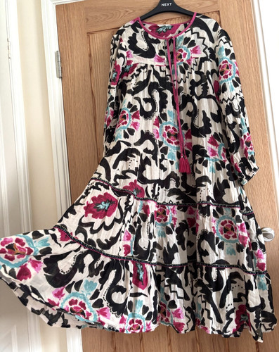 Monsoon cream black pink - black, &