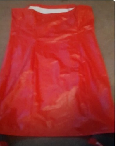 Red pvc dress 2xl - , sz18
