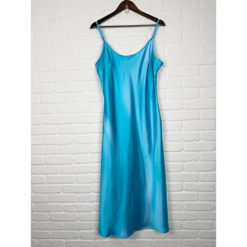 Finesse aqua blue - satin, slip