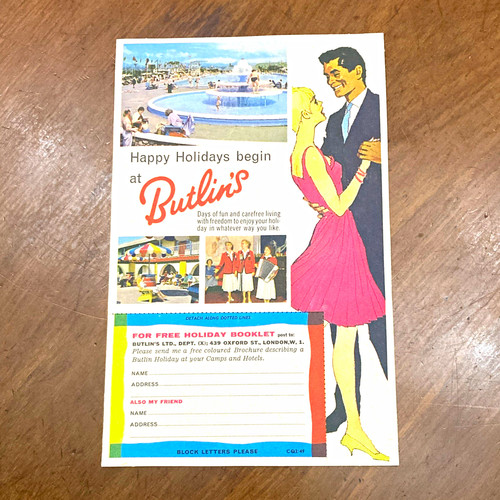 Butlin ltd happy holidays - butlin's,