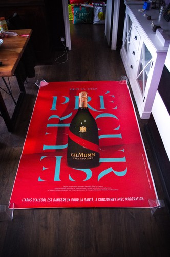 Champagne mumm red 2000 - champagne,