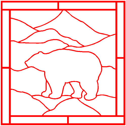 Bear svg file for paper - svg,