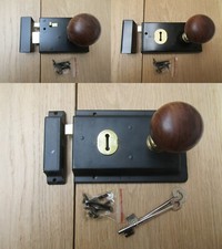 Rim Lock Door Knob Handle Sets