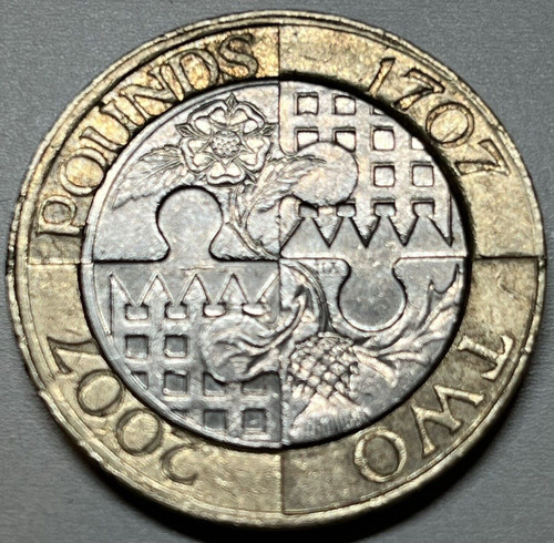 Tercentenary act two pound - of,