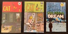 Gilbert Shelton Comics Bundle. Fat Freddy’s Cat #1 #4 + Desanex’s Dream. Job Lot