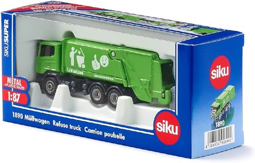Scania refuse lorry with waste - lorry,