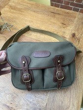 Billingham Hadley Small Pro DSLR Camera Bag SAGE Green with Brown Trim