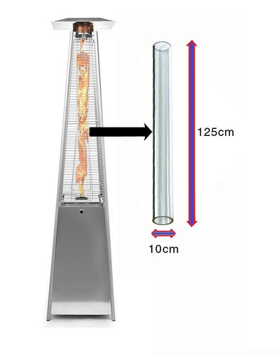 Glass tube replacement for - tube,