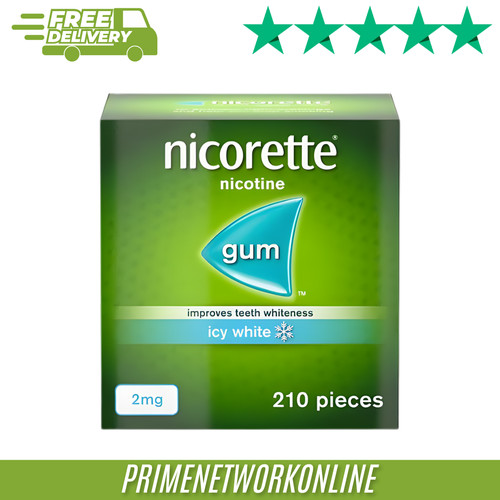 Nicorette gum 2mg - gum, icy