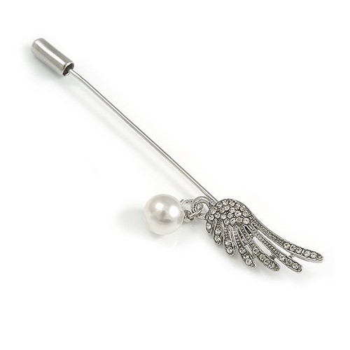 Silver tone clear - tone,