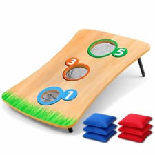 WOODEN TOSS BEAN BAG DURABLE