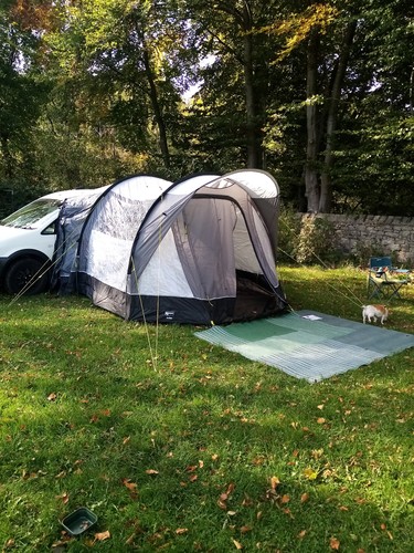 Kampa action awning used once - awning,used,