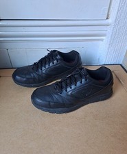 UK Size 8 Skechers Anti-Slip Women's Ladies Work Shoes Trainers EU 42 Black Walk