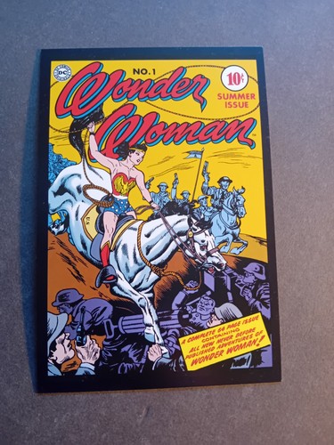 Wonder woman postcard - postcard,, dc