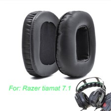 1 Pair Ear Pads Cushion Replacement For Razer Tiamat 7.1 V2 2.2 Headphones