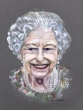 Queen Elizabeth II Print In